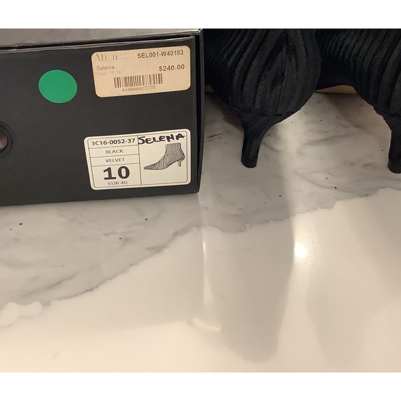 Brand new Black Seude Studio stretch sock booties. - Picture 6 of 7